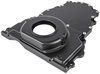 Timing Cover for GM LS Engines up to Gen IV with Rear Mounted Cam Sensors [Black] - image 2