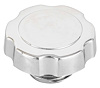 Oil Filler Cap Fits Select 1987-1996 GM Cars and Trucks w/Screw in Cap [Chrome] - image 1