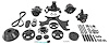 Serpentine Front Drive System for Small Block Chevy Engines [Black]