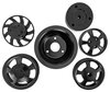 Serpentine Front Drive System for Small Block Chevy Engines [Black] - image 3