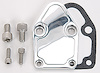 Fuel Pump Block-Off Plate Small Block Chevy Polished - image 1