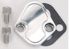 Fuel Pump Block-Off Plate Big Block Chevy, Ford and Pontiac Polished - image 1