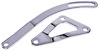 Alternator Bracket for Small Block Chrysler 318, 340, 360 [Chrome] - image 1