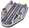 Fuel Pump Block-Off Plate Small Block Chevy [Cast Aluminum, Polished] - image 2