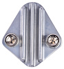 Fuel Pump Block-Off Plate Big Block Chevy [Cast Aluminum, Raw] - image 1