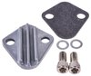 Fuel Pump Block-Off Plate Big Block Chevy [Cast Aluminum, Raw] - image 3