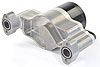Electric Water Pump for Small Block Chevy [50 GPM, Clear Anodized] - image 2