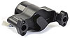 Electric Water Pump Small Block Chevy [50 GPM, Black Anodized] - image 3
