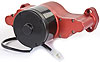 Electric Water Pump for Small Block Chevy [50 GPM, Red Anodized] - image 4