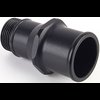 O-Ring Style Hose Adapter 1-1/4 in. Black Anodized - image 2