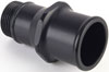O-Ring Style Hose Adapter 1-1/2 in. Black Anodized - image 2