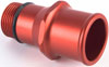O-Ring Style Hose Adapter 1-1/2 in. Red Anodized - image 2