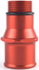 O-Ring Style Hose Adapter 1-1/2 in. Red Anodized - image 3