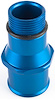 O-Ring Style Hose Adapter 1-1/2 in. Blue Anodized - image 1