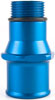 O-Ring Style Hose Adapter 1-1/2 in. Blue Anodized - image 3