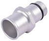 O-Ring Style Hose Adapter 1-1/2 in. Clear Anodized - image 2