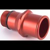 O-Ring Style Hose Adapter 1-3/4 in. Red Anodized - image 2
