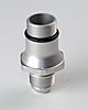 O-Ring Style Hose Adapter -12AN Clear Anodized - image 4