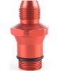 O-Ring Style Hose Adapter -16AN Red Anodized - image 3