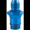 O-Ring Style Hose Adapter -16AN Blue Anodized - image 3