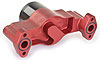 Electric Water Pump for Big Block Chevy [50 GPM, Red Anodized] - image 3