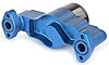 Electric Water Pump for Big Block Chevy [50 GPM, Blue Anodized] - image 2