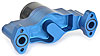 Electric Water Pump for Big Block Chevy [50 GPM, Blue Anodized] - image 3
