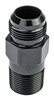 Water Pump Hose Adapter Fitting 1 in. NPT to -16 AN [Black Anodized] - image 3