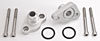 Remote Electric Water Pump -12AN Block Adapters for Small Block Ford - image 3