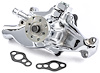 High-Flow Water Pump [1972-1982 Chevy Corvette, Chrome Cast Iron] - image 1