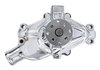 OEM-Style Water Pump for 1955-1972 Small Block Chevy w/Threaded Heater Port [Short, Chrome Finish] - image 2