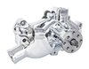OEM-Style Water Pump for 1955-1972 Small Block Chevy w/Threaded Heater Port [Short, Chrome Finish] - image 3