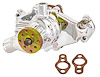 Premium High-Flow Short-Style Aluminum Water Pump Fits Select 1955-1972 Small Block Chevy 265-400 V8 [Polished] - image 1