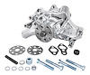 OEM-Style Water Pump for 1955-1972 Small Block Chevy [Long, Chrome Finish]