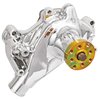 Premium High-Flow Long-Style Aluminum Water Pump Fits Select 1969-1976 Small Block Chevy 302-400 V8 [Chrome] - image 3
