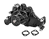 Premium High-Flow Long-Style Aluminum Water Pump Fits Select 1969-1991 Big Block Chevy Gen II Mark IV 396-454 V8 [Black] - image 1