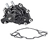 Premium High-Flow Aluminum Water Pump for 1966-1977 Small Block Ford 289, 302, & 351W Engines [Black]