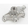 Premium High-Flow Short-Style Aluminum Water Pump Fits Select 1955-1972 Small Block Chevy 265-400 V8 [Natural] - image 2