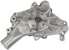 Premium High-Flow Long-Style Aluminum Water Pump Fits Select 1969-1976 Small Block Chevy 302-400 V8 [Natural] - image 3