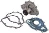 Premium High-Flow Aluminum Water Pump for 1969-1979 Pontiac 389-455 V8 [Natural] - image 2