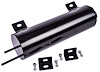 Coolant Overflow Tank, 34 oz. Capacity [Black Powder-Coated Stainless Steel] - image 1