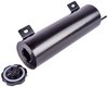 Coolant Overflow Tank, 34 oz. Capacity [Black Powder-Coated Stainless Steel] - image 2