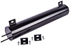 Coolant Overflow Tank, 52 oz. Capacity [Black Powder-Coated Stainless Steel] - image 1