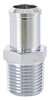 Chrome Heater Hose Fitting, Straight [5/8 in. Hose Barb x 1 3/4 in. L x 1/2 in. NPT] - image 2