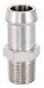 Stainless Steel Heater Hose Fitting, Straight [5/8 in. Hose Barb x 1 3/4 in. L x 3/8 in. NPT] - image 2