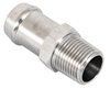 Stainless Steel Heater Hose Fitting, Straight [5/8 in. Hose Barb x 1 3/4 in. L x 3/8 in. NPT] - image 3