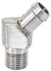 Stainless Steel Heater Hose Fitting, 45-Degree [5/8 in. Hose Barb x 1 3/4 in. L x 1/2 in. NPT] - image 2