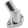 Aluminum Thermostat Housing for Small Block & Big Block Chevy, 45-degree Swivel Design [Chrome] - image 4