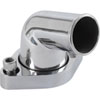 Aluminum Thermostat Housing for Small Block & Big Block Chevy, 75-degree Swivel Design [Polished] - image 2