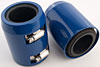 Stainless Steel Radiator Hose Kit Blue - image 3